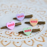 Clip para el pelo xoxo amarillo